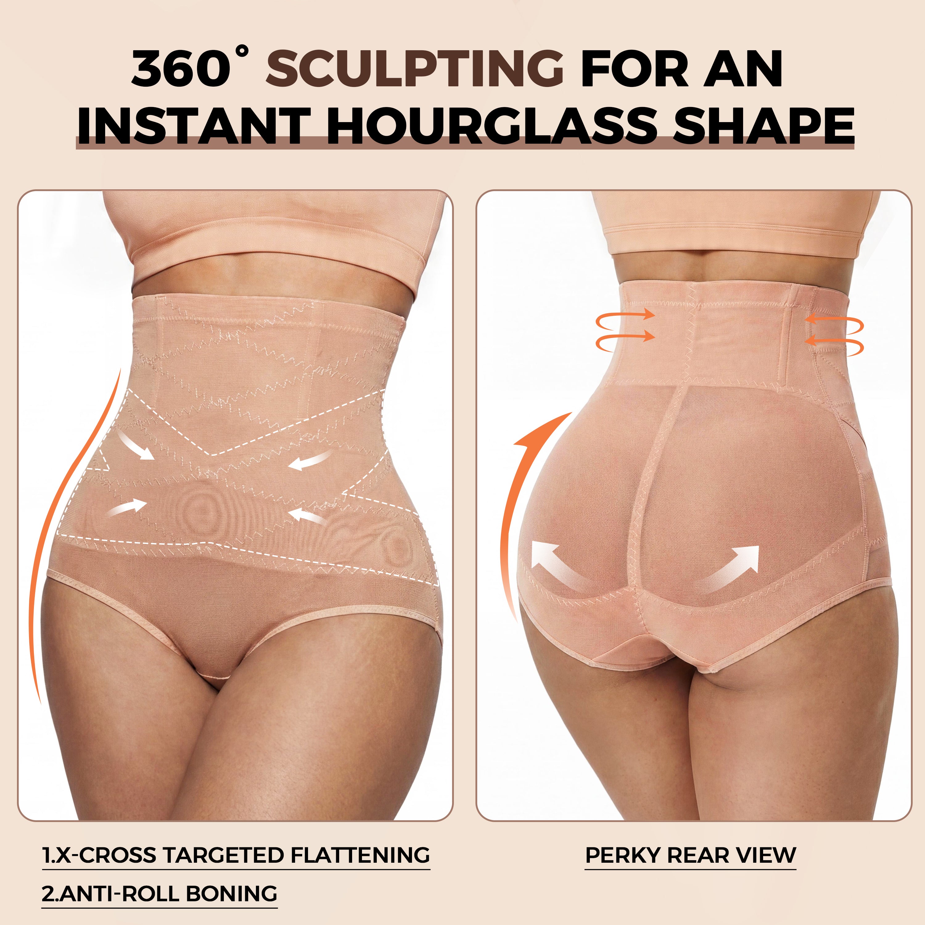 Aveli 3D Sculpt High-Waist Tummy Control Shaper