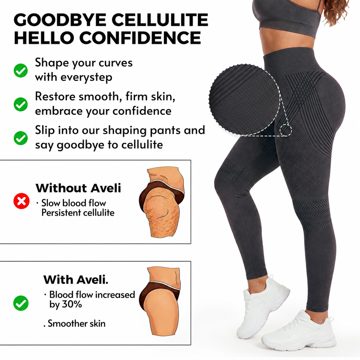 Aveli 3D Anti-Cellulite Leggings