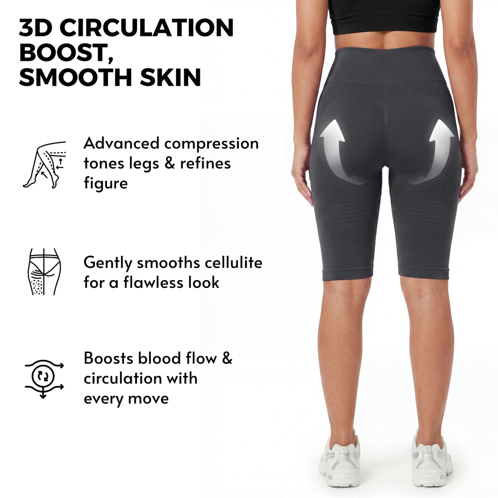 Aveli 3D Anti-Cellulite Short Leggings