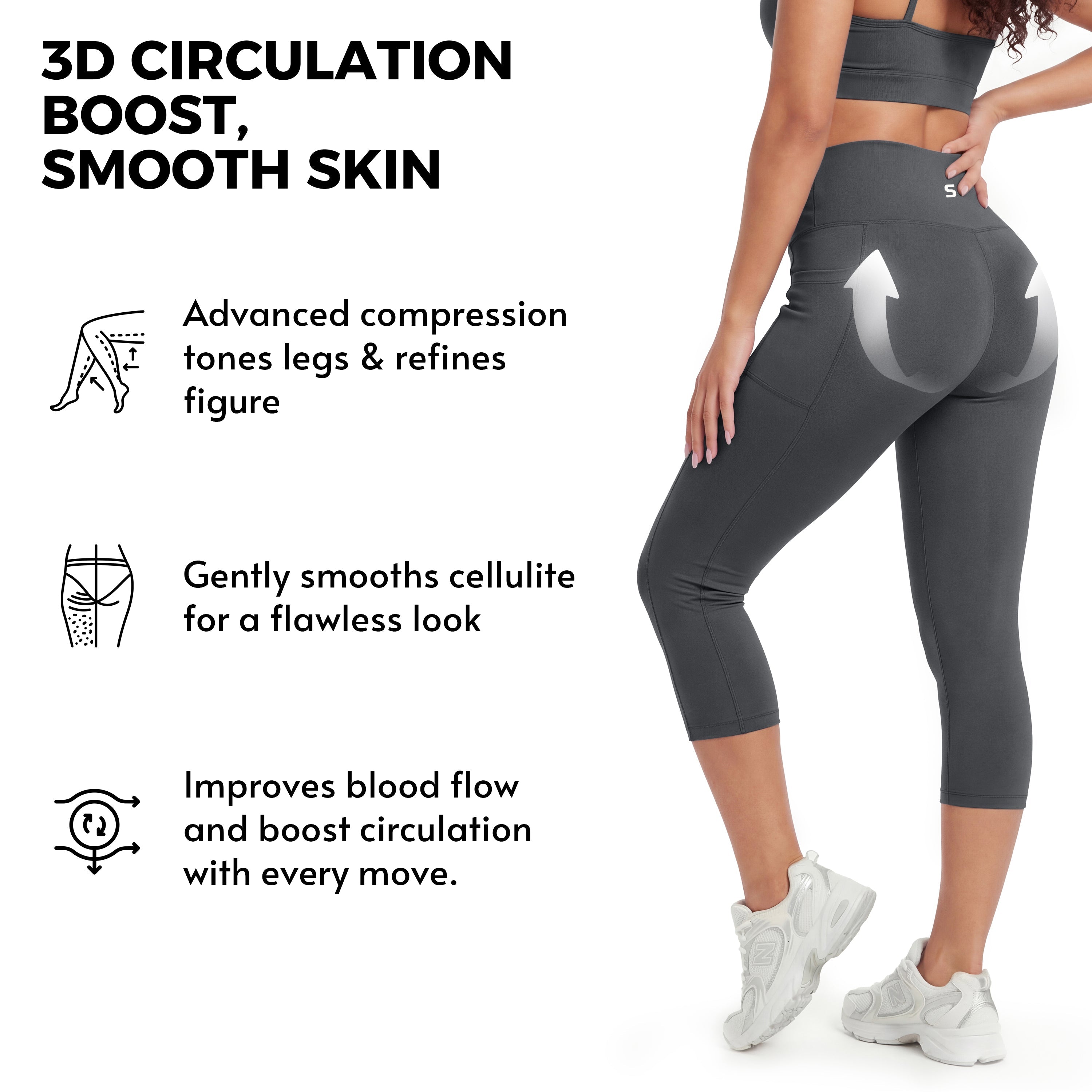 Aveli Butt-Lifting Tummy Control Pocket Capris