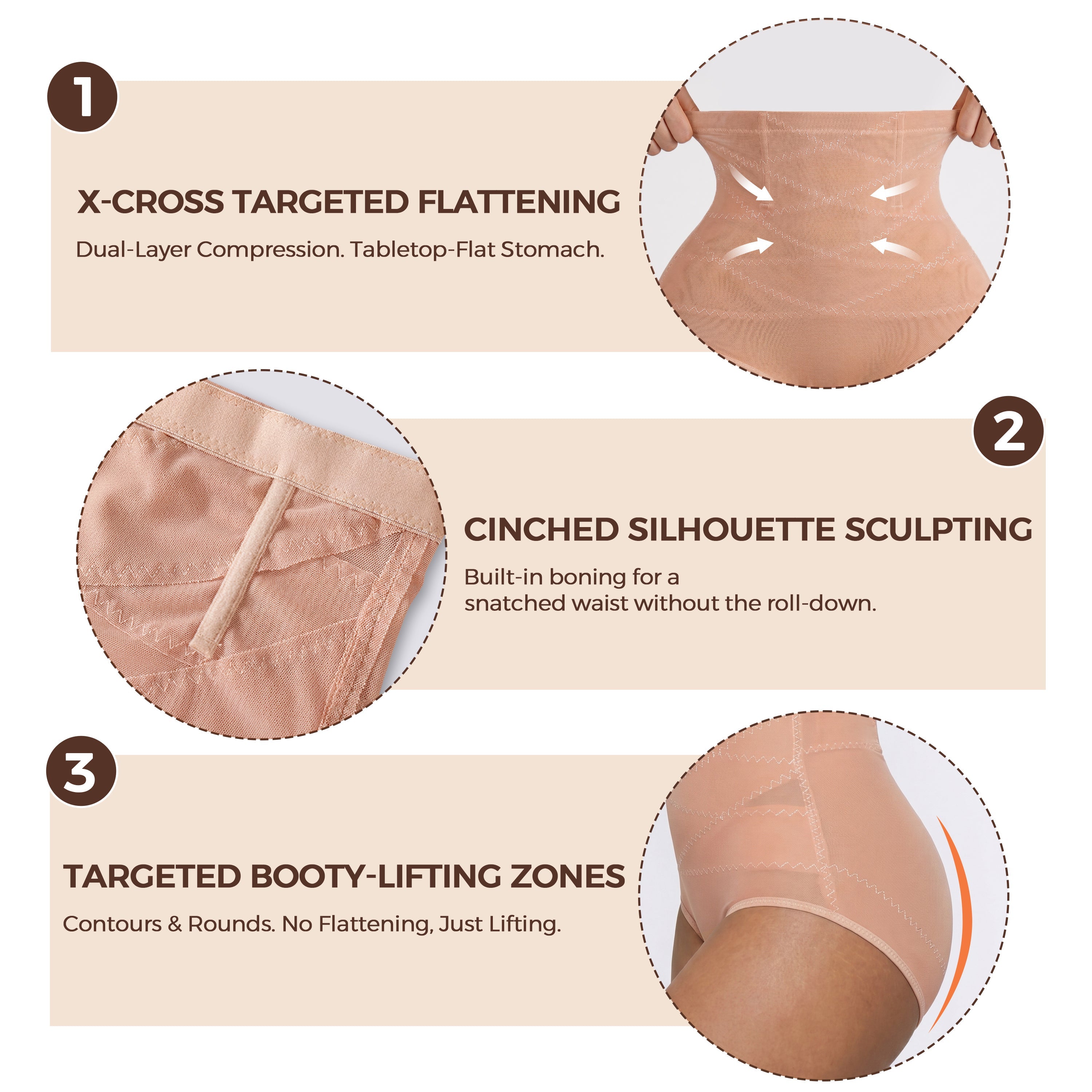 Aveli 3D Sculpt High-Waist Tummy Control Shaper