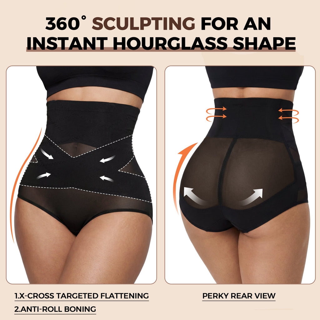 Aveli 3D Sculpt High-Waist Tummy Control Shaper