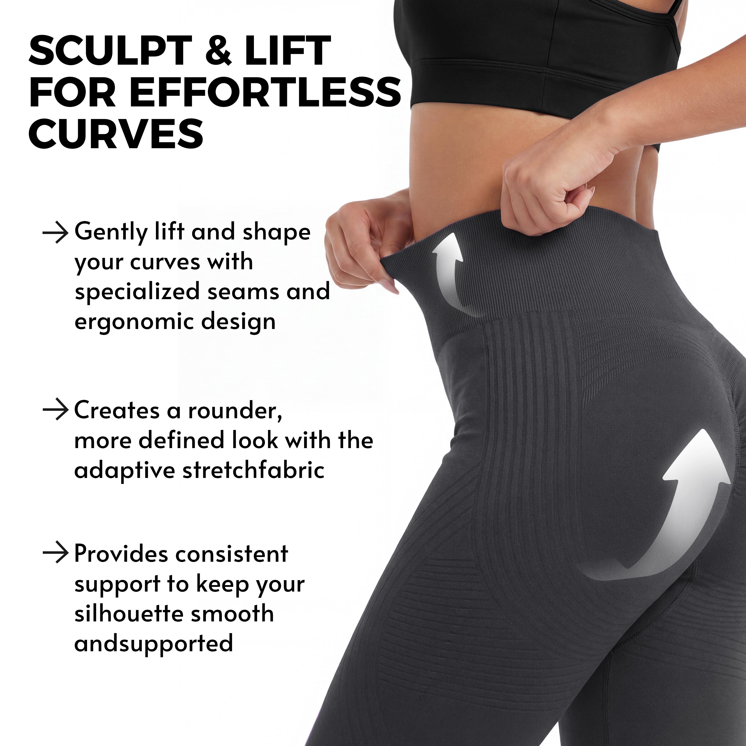 Aveli 3D Anti-Cellulite Short Leggings