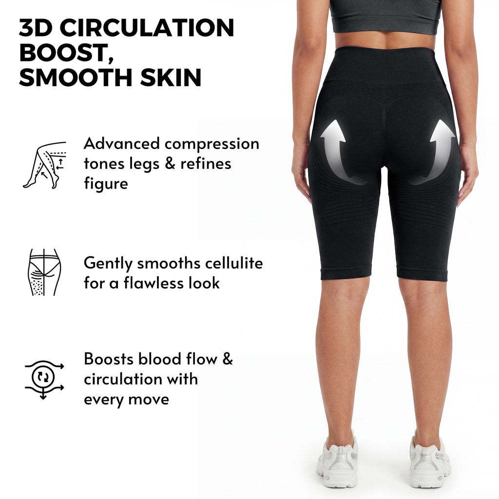 Aveli 3D Anti-Cellulite Short Leggings