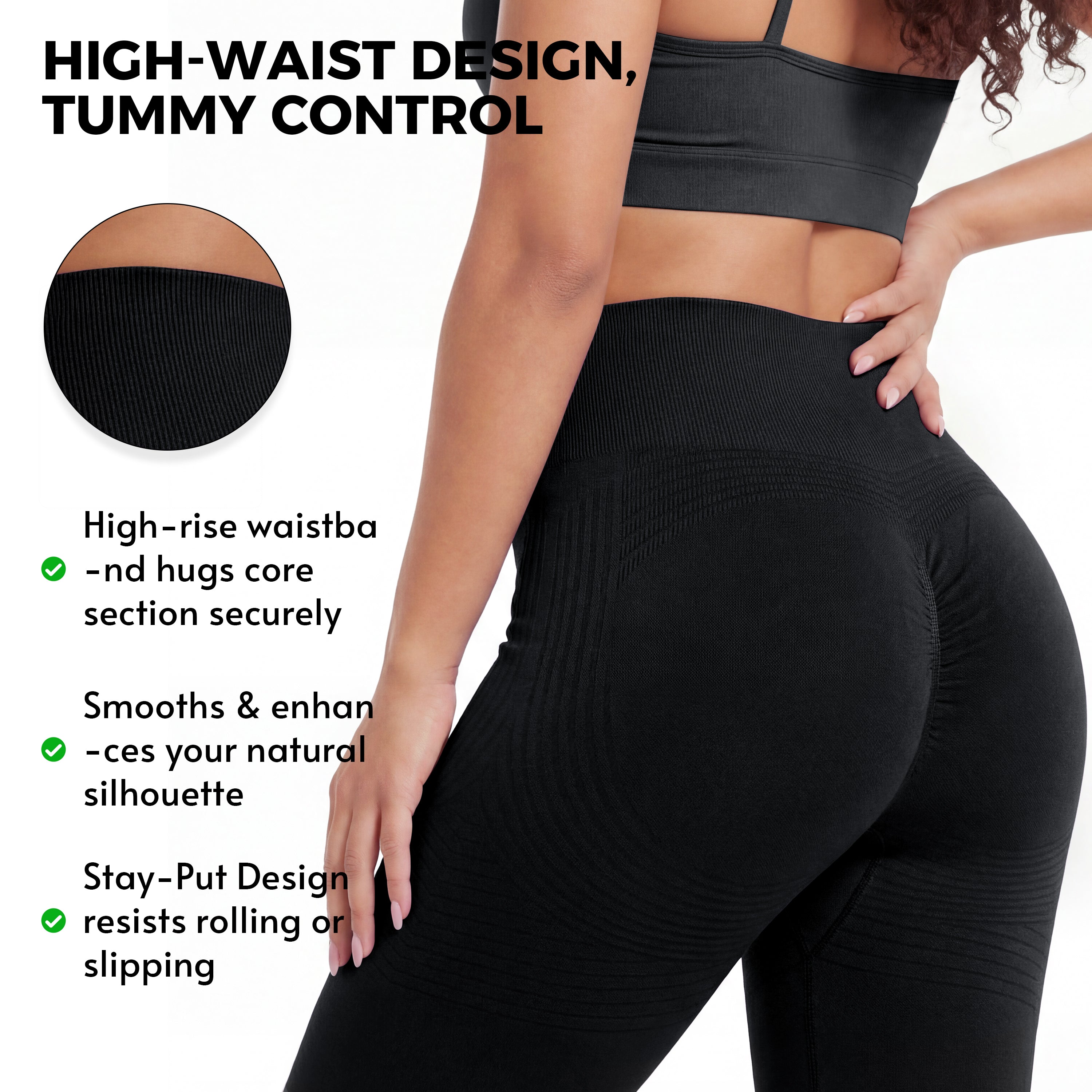 Aveli 3D Anti-Cellulite Short Leggings