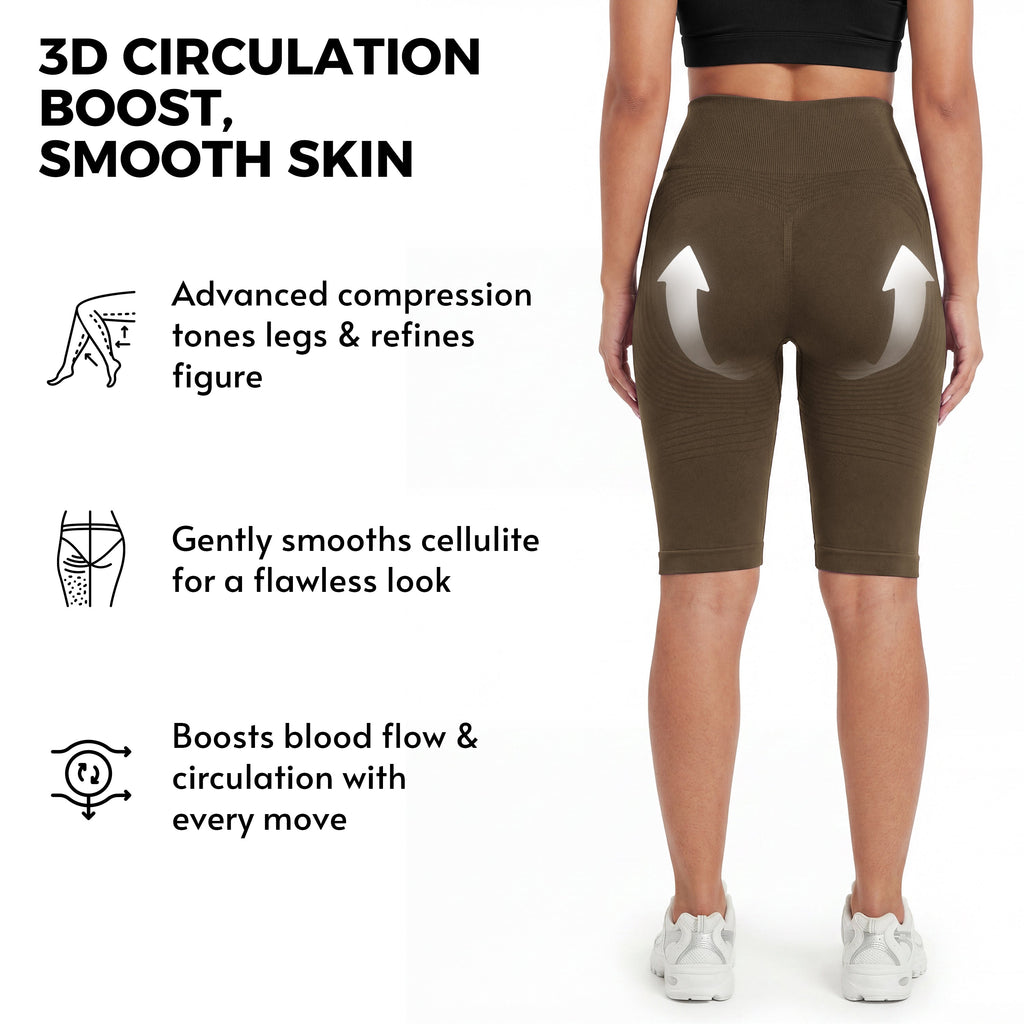 Aveli 3D Anti-Cellulite Short Leggings