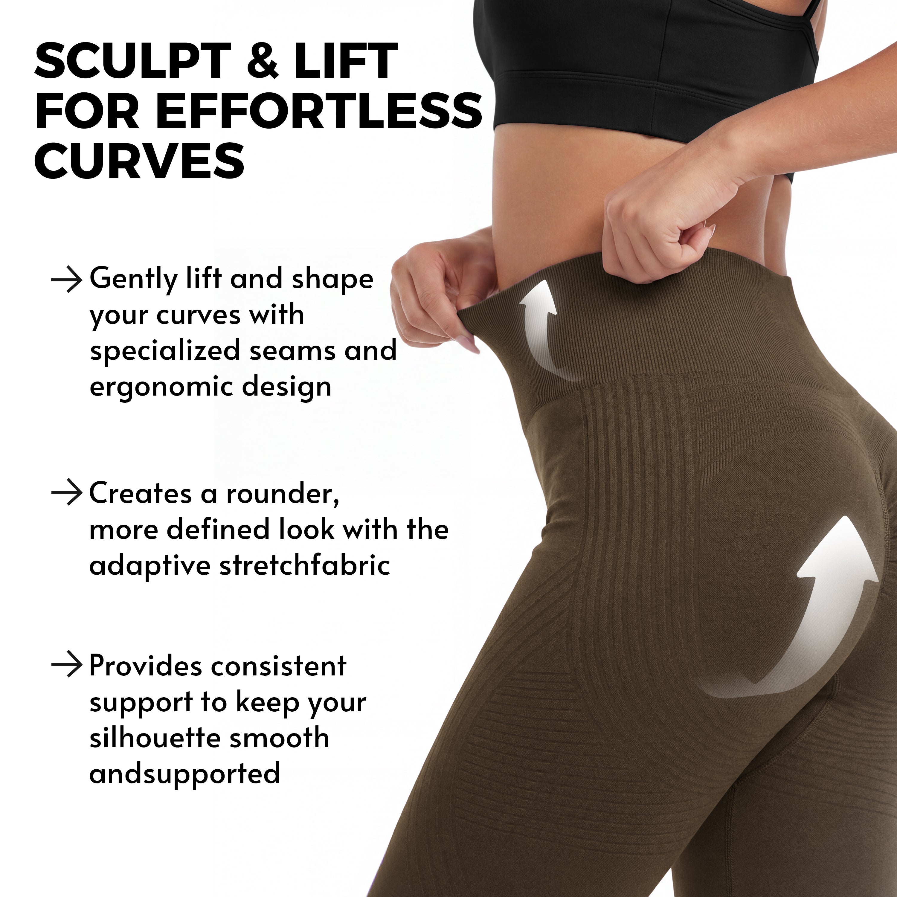 Aveli 3D Anti-Cellulite Short Leggings