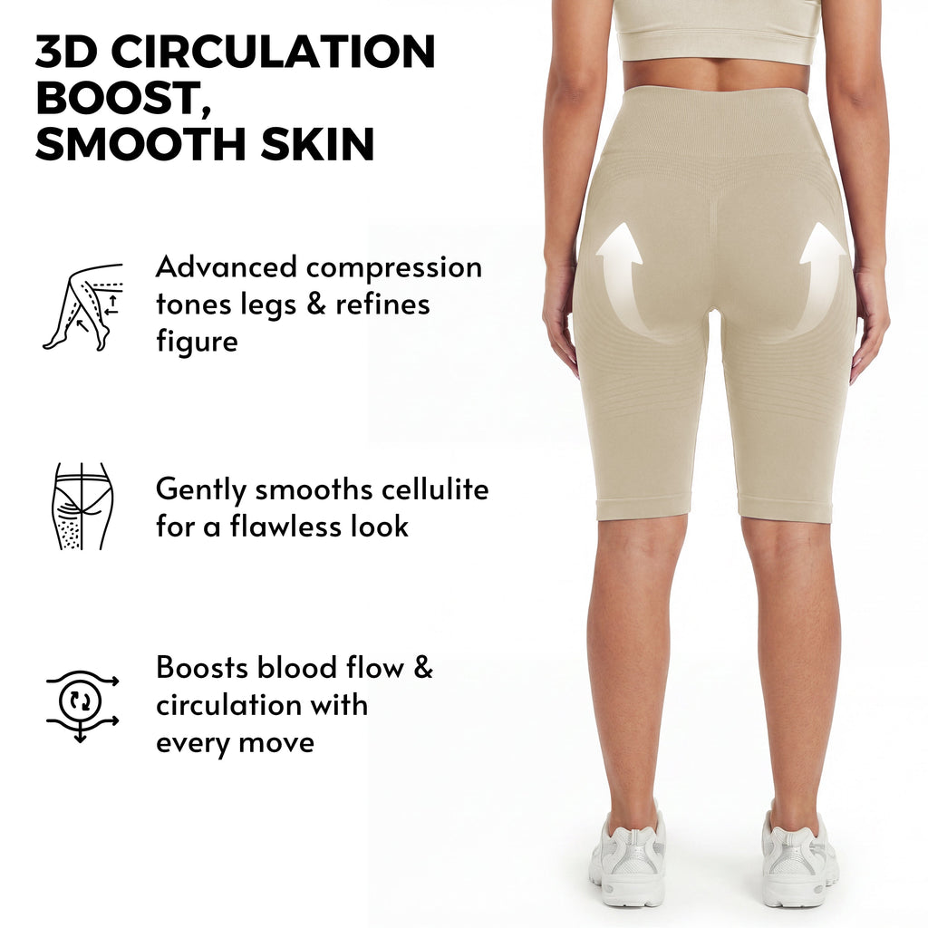 Aveli 3D Anti-Cellulite Short Leggings