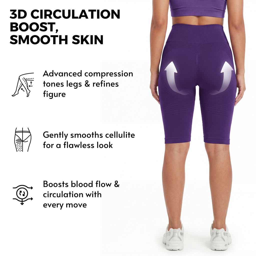 Aveli 3D Anti-Cellulite Short Leggings
